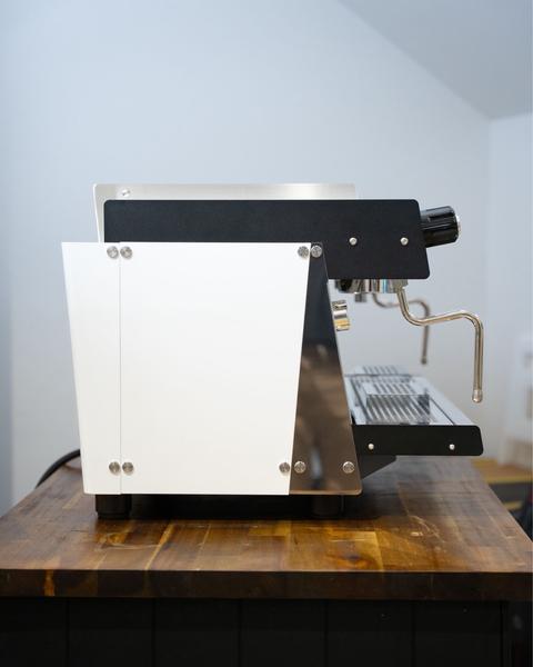 Officine Allegra Dinamica 2 Group Espresso Machine White Italy demo