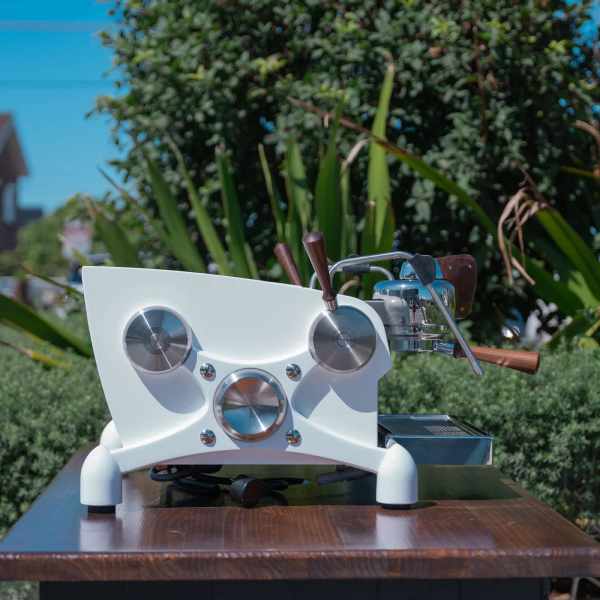 Ex Demo Custom Slayer Espresso In White Coffee Machine