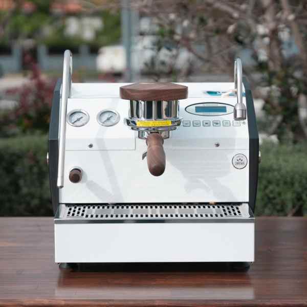 Brand new La Marzocco GS3 AV Gloss White + Timber