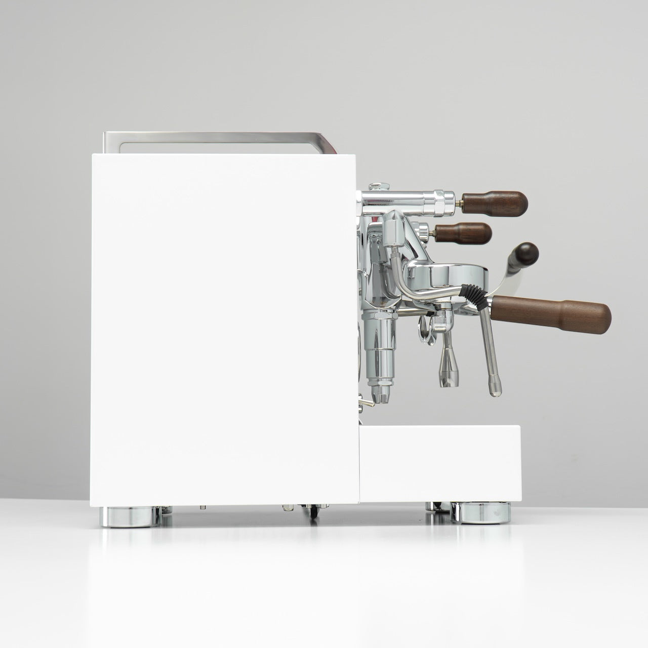 Torre Luigino TSP MT White with Wood and Joystick Coffee Machine
