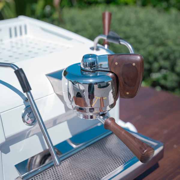 Ex Demo Custom Slayer Espresso In White Coffee Machine