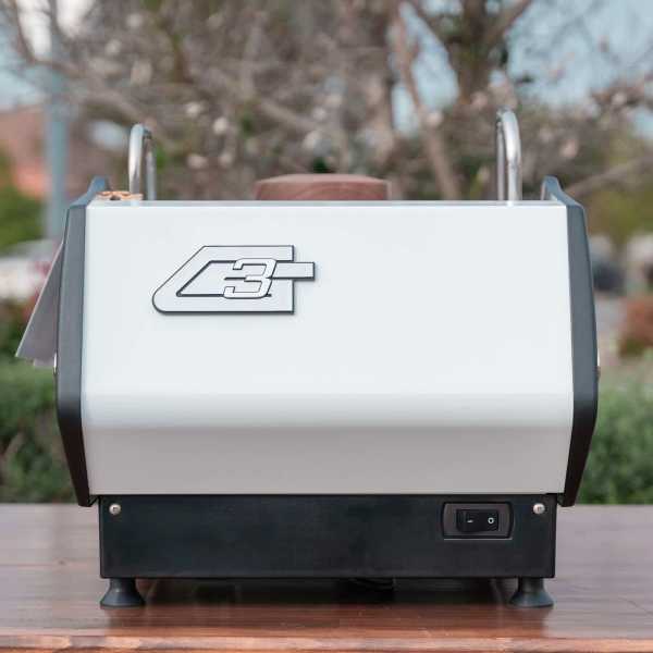 Brand new La Marzocco GS3 AV Gloss White + Timber