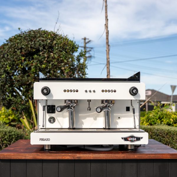 Pre-Owned Wega Pegaso 2 Group Coffee Machine – Custom White – New Touchpad Model