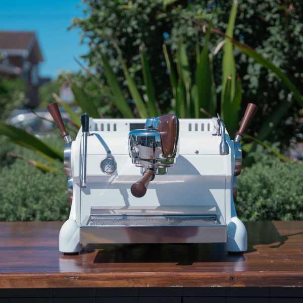 Ex Demo Custom Slayer Espresso In White Coffee Machine