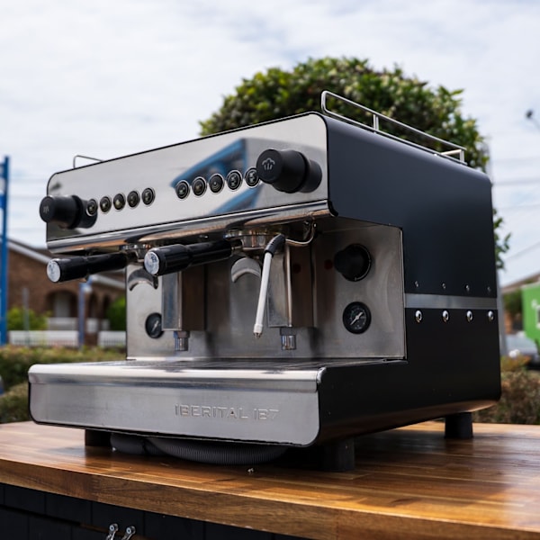 Pre Loved 10 amp Iberital IB7 2 Group Compact Commercial Coffee Machine