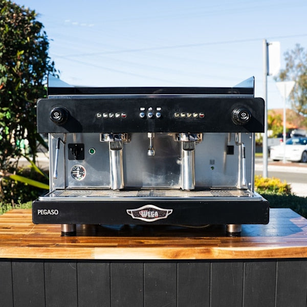 Used Wega Pegaso 2 Group Black Tall Cup – Fully Serviced & Ready to Go
