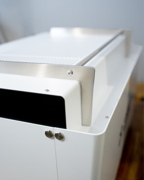 Officine Allegra Dinamica 2 Group Espresso Machine White Italy demo
