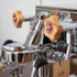 Brand New Custom White ECM Mechanika Slim With Timber Kit Coffee Machine