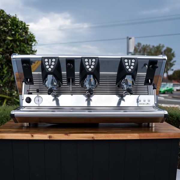 Pre-Loved La San Marco 100E – 3 Group Commercial Coffee Machine