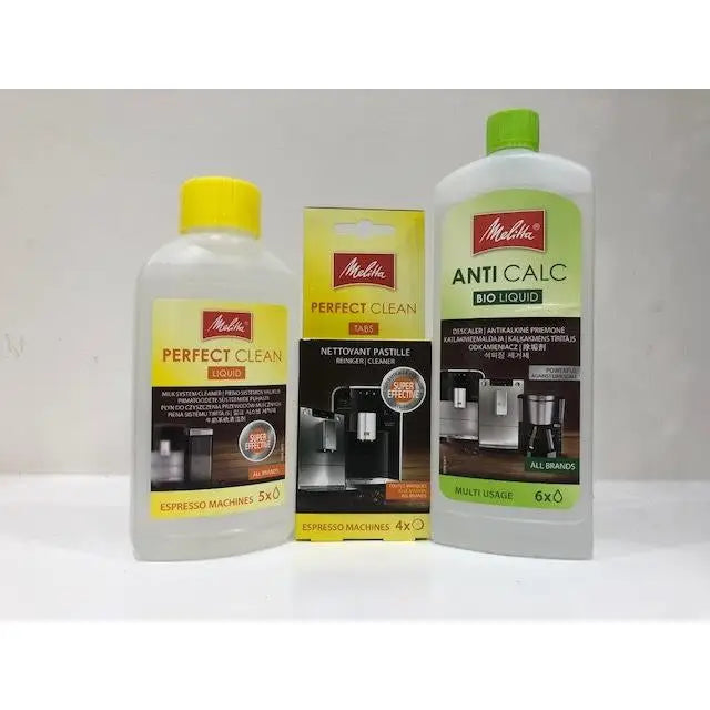Melitta Caffeo Melitta Machine Cleaning Set Liquid & Tabs -